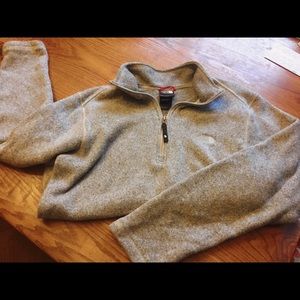 North Face TKA 100 Glacier 1/4 Zip pullover (EUC)